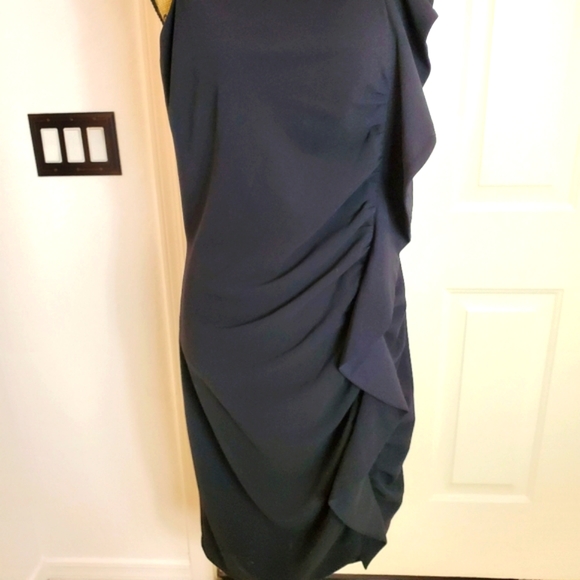 Sam EdelmanRuffle Asymmetrical Dress - Picture 2 of 7